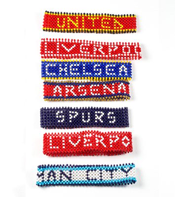 Football Colour Wrist Bands